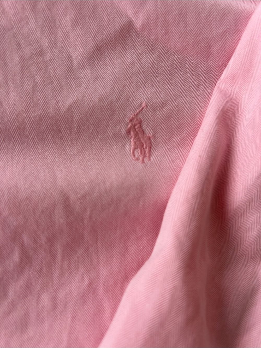 Ralph Lauren Light Pink Button-Down Oxford Shirt - Picture 3 of 5